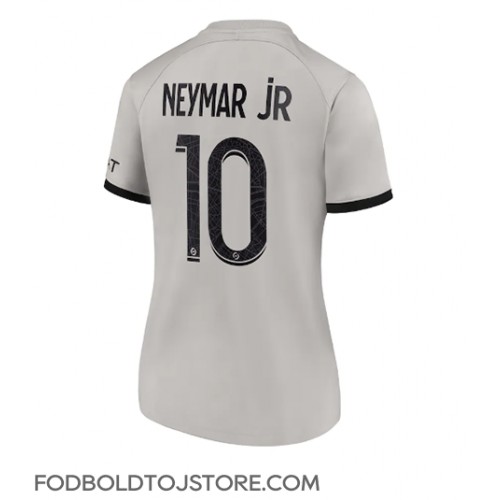 Paris Saint-Germain Neymar Jr #10 Udebanetrøje Dame 2022-23 Kortærmet